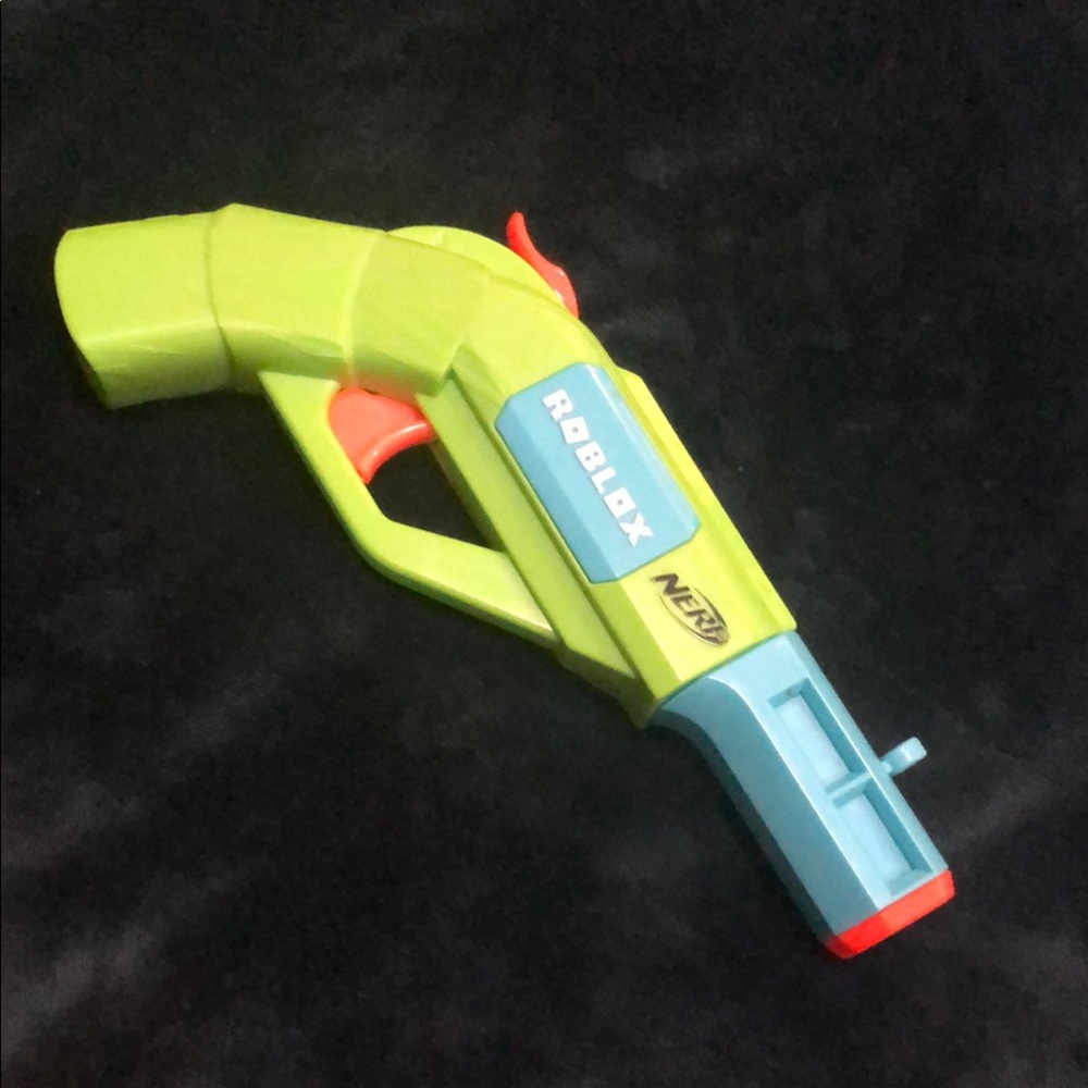 Nerf Roblox Blaster - Green and Blue